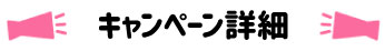 キャンペーン詳細